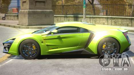 Lykan Hypersport V2 PJ1 para GTA 4