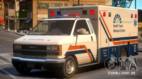 Ambulance North Tudor Medical Center para GTA 4