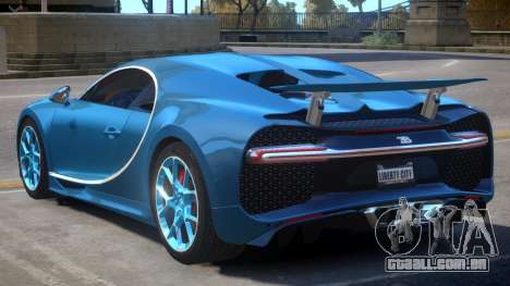 2017 Bugatti Chiron wheel blue para GTA 4