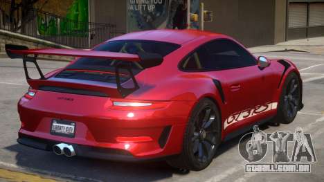 2018 Porsche 911 GT3 RS v1.1 para GTA 4