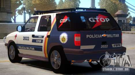 Chevrolet Blazer Police para GTA 4