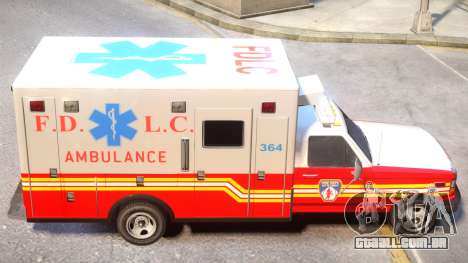 Vapid Ambulance Retro v1.1 para GTA 4