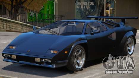 Lamborghini Countach (NFS World) para GTA 4