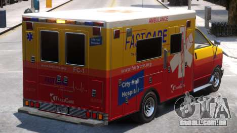 Ambulance City Hall Hospital FastCare para GTA 4