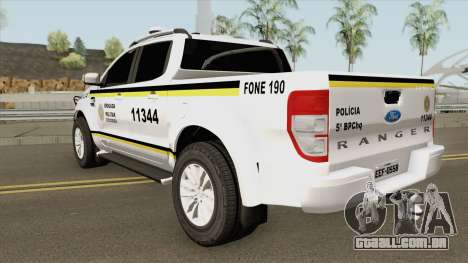 Ford Ranger (Brigada Militar) para GTA San Andreas