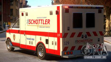Schottler Ambulance Service para GTA 4