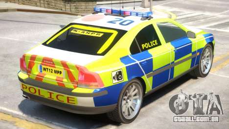 Volvo S60 Police para GTA 4