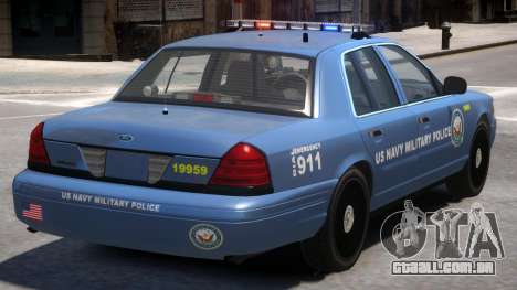 Ford Crown Victoria Military Police para GTA 4