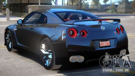 Nissan GTR Premium V2 para GTA 4