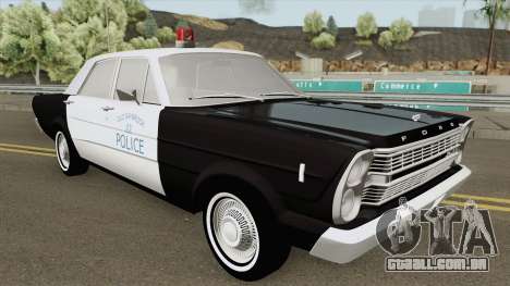 Ford Galaxie 1966 Police para GTA San Andreas