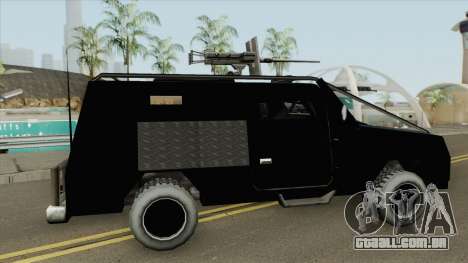 HVY RAID FBI Truck para GTA San Andreas