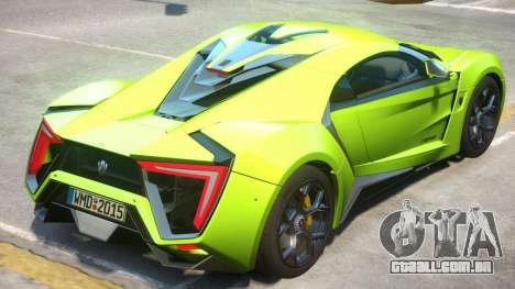 Lykan Hypersport V2 PJ1 para GTA 4