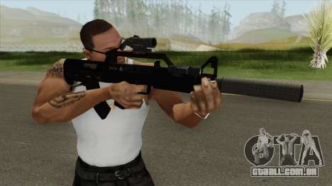 Bullpup Rifle (Three Upgrades V5) GTA V para GTA San Andreas