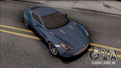 Aston Martin One-77 2012 para GTA San Andreas