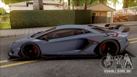 Lamborghini Aventador SVJ LP770-4 2019 para GTA San Andreas