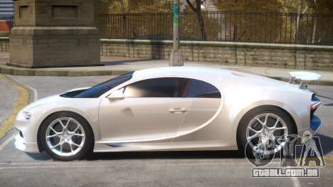 2017 Bugatti Chiron v1.1 para GTA 4