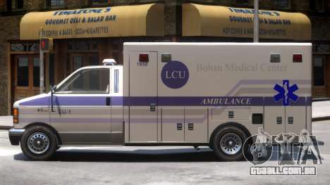 Ambulance Bohan Medical Center para GTA 4