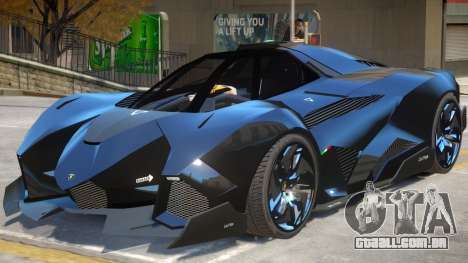 Lamborghini Egoista V2 para GTA 4