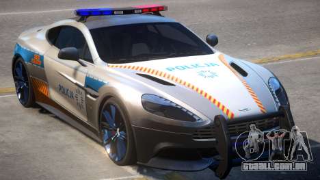 AM Vanquish Police para GTA 4