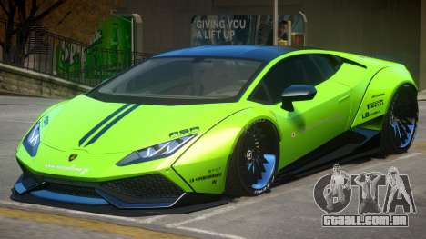 Lamborghini Libertywalk Green para GTA 4