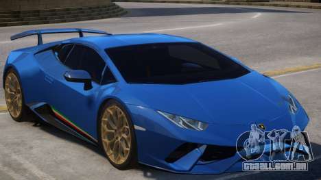 2017 Lamborghini Huracan V1.0 para GTA 4