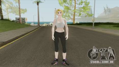 Fitness Muscled Girl Skin para GTA San Andreas