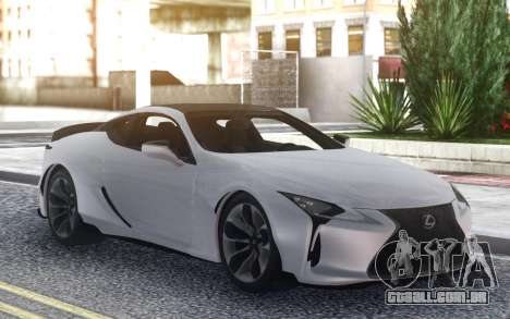 Lexus LC500 para GTA San Andreas