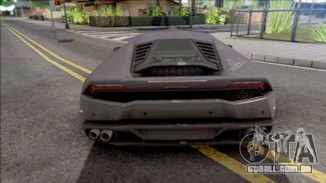 Lamborghini Huracan 2015 para GTA San Andreas