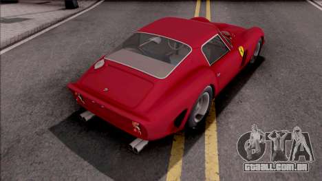 Ferrari 250 GTO 1962 para GTA San Andreas