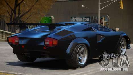 Lamborghini Countach (NFS World) para GTA 4