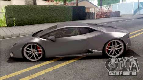 Lamborghini Huracan 2015 para GTA San Andreas
