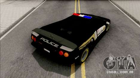 Lamborghini Diablo SV Police NFS Hot Pursuit para GTA San Andreas