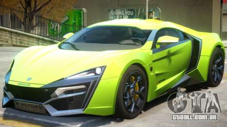 Lykan Hypersport V2 PJ1 para GTA 4