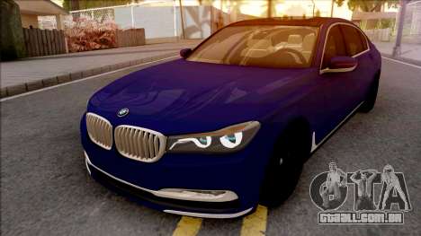 BMW 7 Series para GTA San Andreas