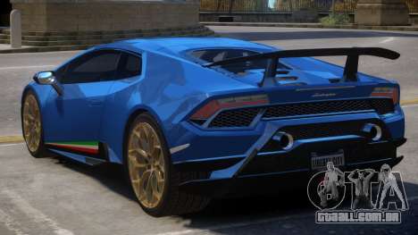 2017 Lamborghini Huracan V1.0 para GTA 4