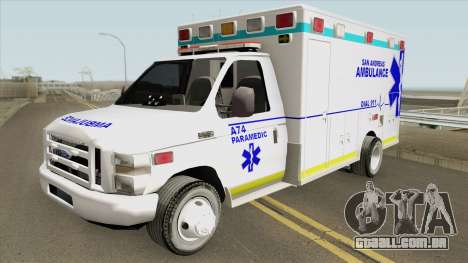 Ford E350 (San Andreas Ambulance) para GTA San Andreas