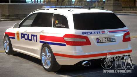 Mercedes Benz E63 Police para GTA 4