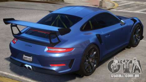 2018 Porsche 911 GT3 RS wheel black para GTA 4