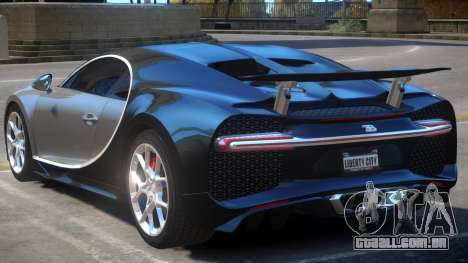 2017 Bugatti Chiron v1.3 para GTA 4