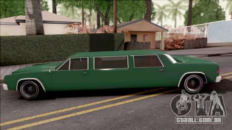 Picador Limousine para GTA San Andreas