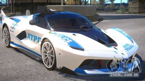 Ferrari FXX-K Police para GTA 4