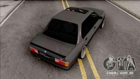 BMW 3-er E30 KSKN GARAGE para GTA San Andreas