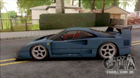 Ferrari F40 LM 1989 para GTA San Andreas