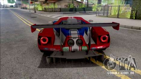 Ford GT 2019 Le Mans para GTA San Andreas