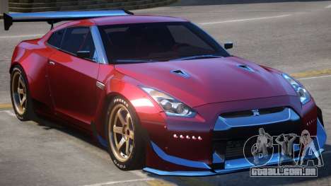 Nissan GTR R35 V2 para GTA 4