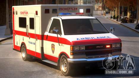 Schottler Ambulance Service para GTA 4