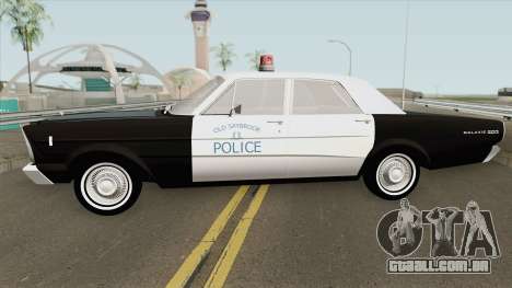 Ford Galaxie 1966 Police para GTA San Andreas