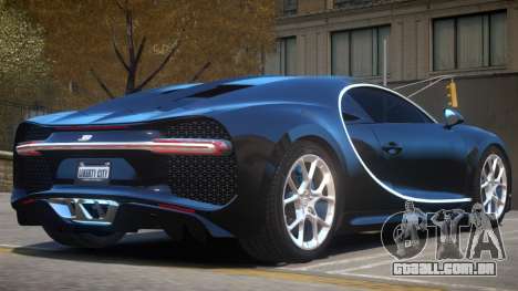 2017 Bugatti Chiron v1.2 para GTA 4