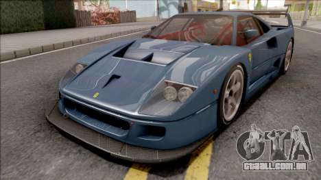 Ferrari F40 LM 1989 para GTA San Andreas