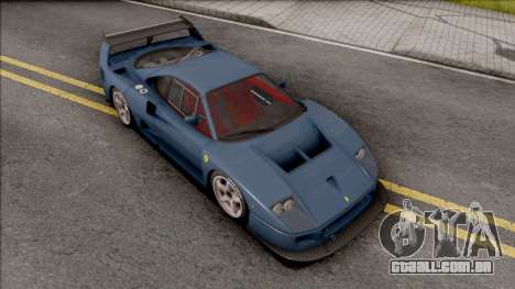 Ferrari F40 LM 1989 para GTA San Andreas